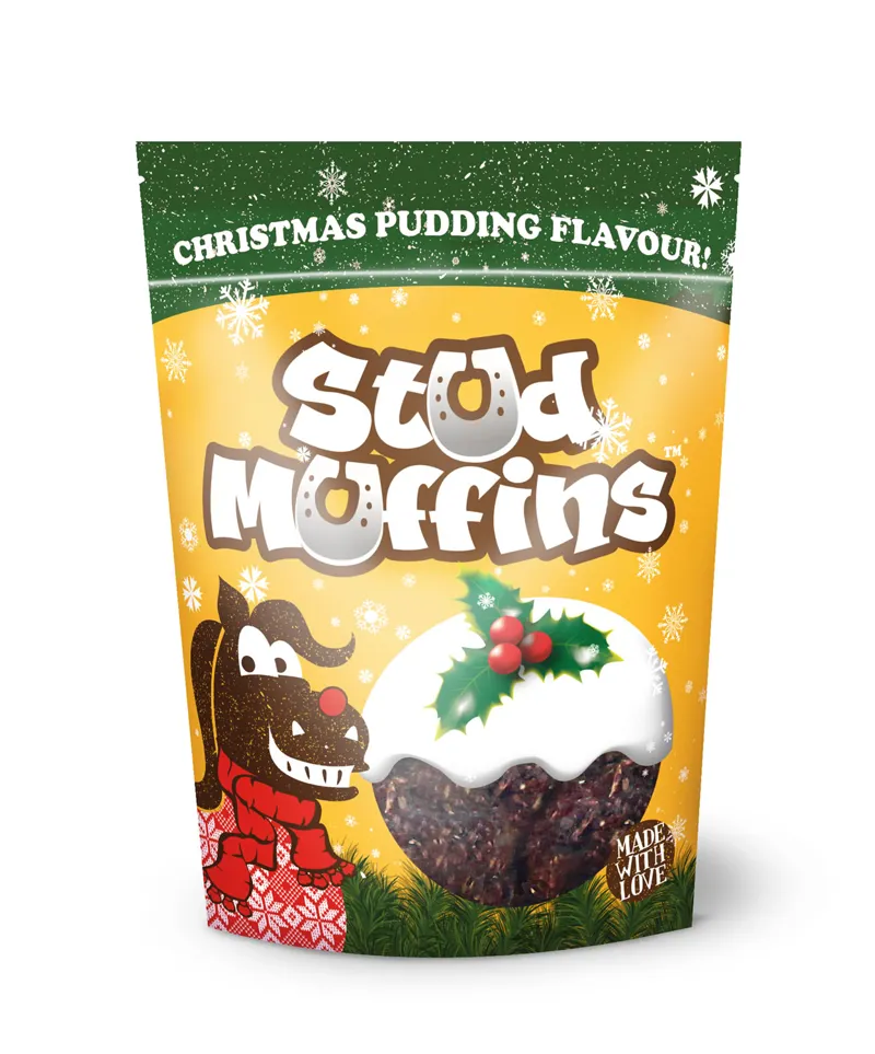 Stud Muffins Christmas Pudding Flavour Pack of 15